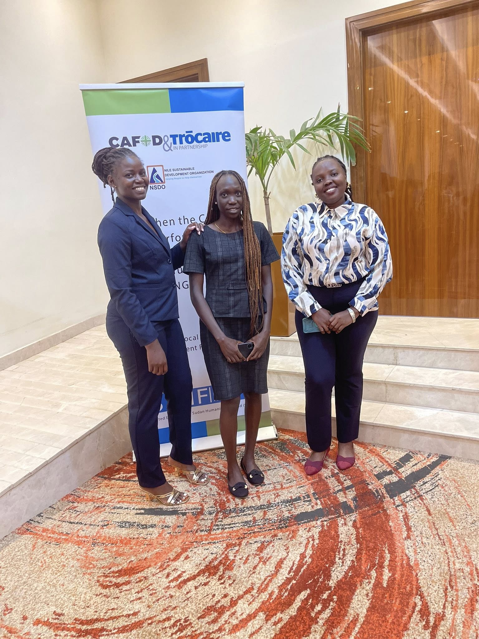 DCI women leaders at board meeting