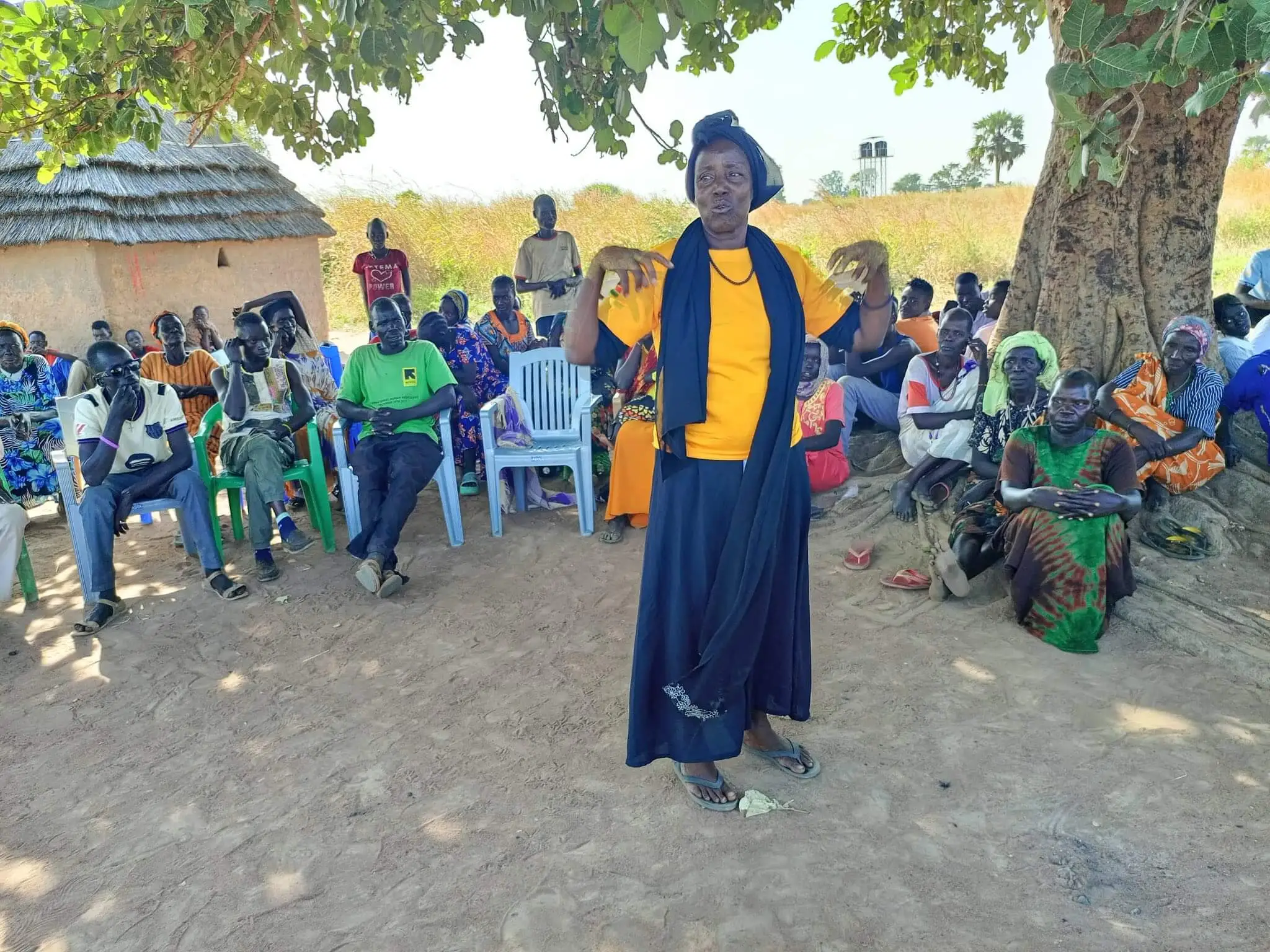 GBV support South Sudan women safe spaces counseling